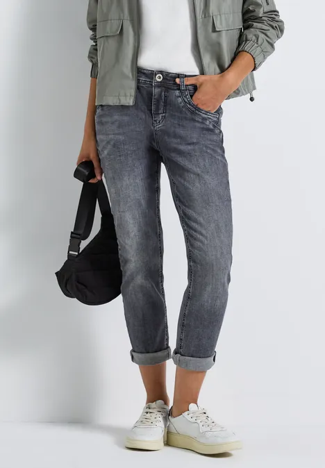 Loose Fit Jeans soft grey washed