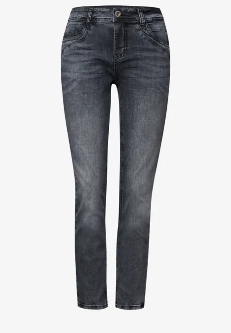 Loose Fit jeans soft grey washed