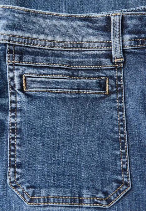 Bootcut Jeans Medium Blue Wash