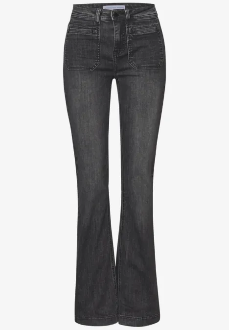 Bootcut Jeans Black washed