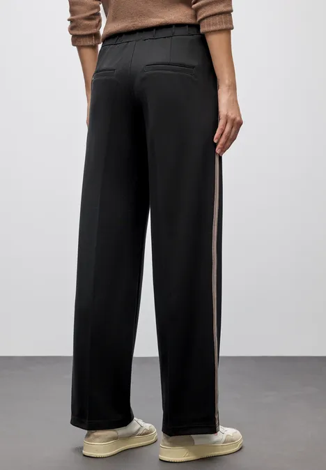 Straight Leg Hose Black