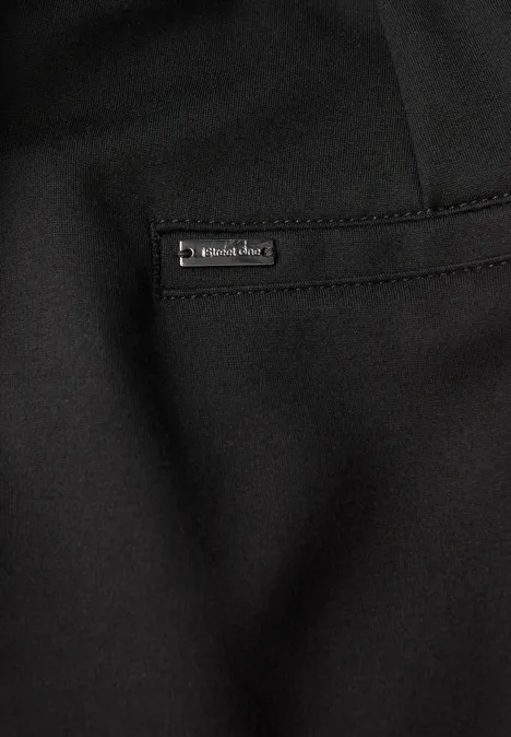 Straight Leg Hose Black