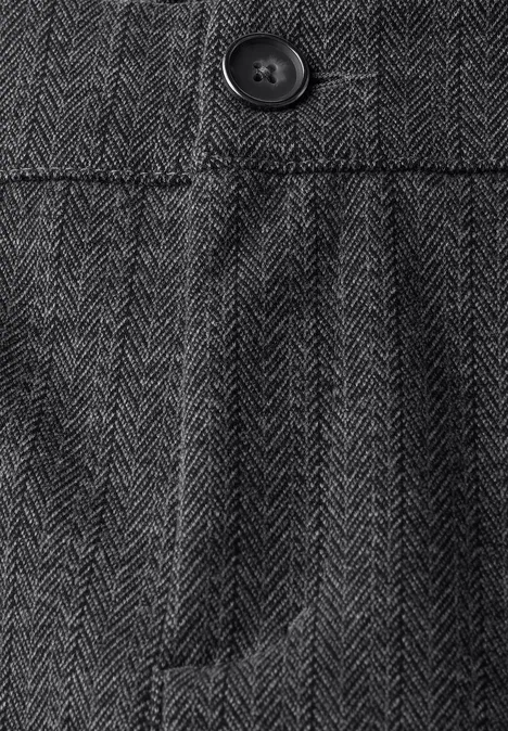 Straight Leg Hose Black