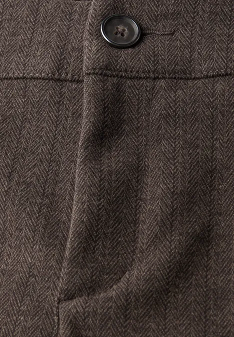 Straight Leg Hose deep roast brown