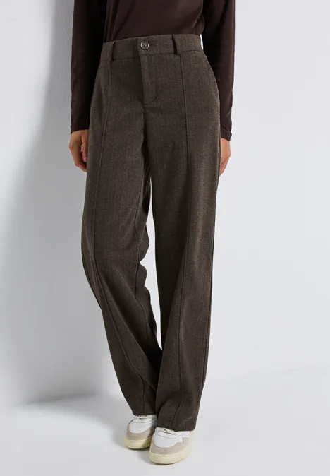 Straight Leg Hose deep roast brown