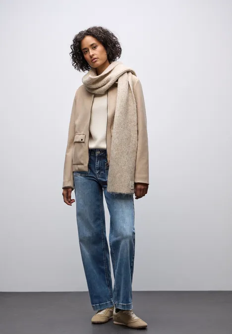 Wide Leg Jeans Medium Blue RandomWash