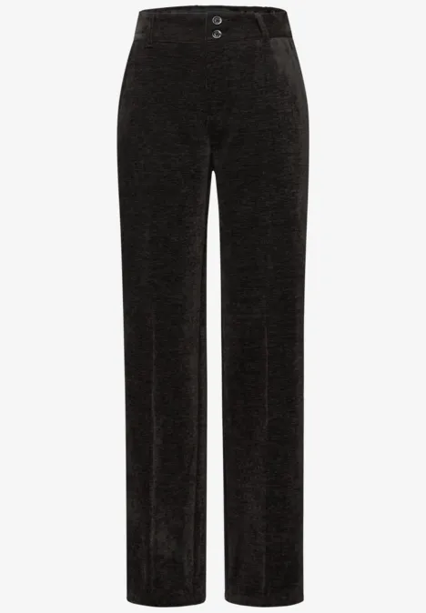 Straight Leg Cordhose darkest brown