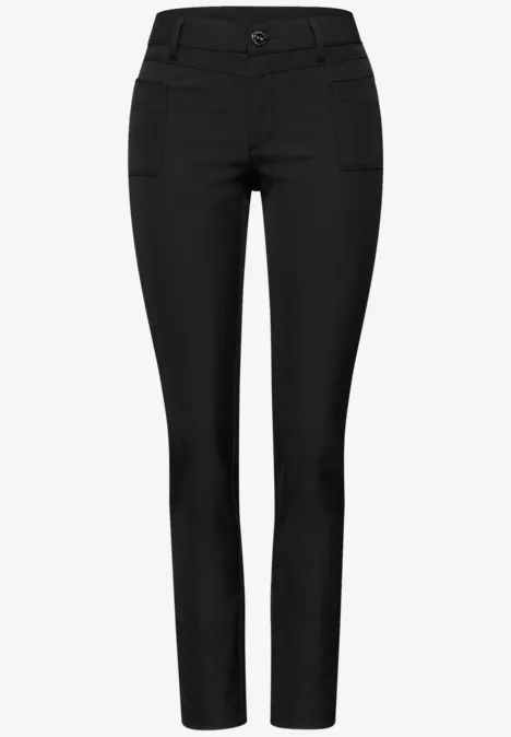 Casual Fit Hose Black