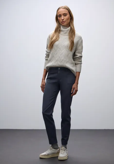 Casual Fit Hose deep blue