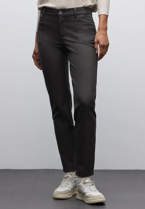 Casual Fit Hose darkest brown