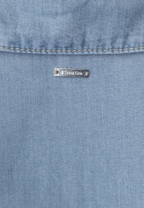 Wide Leg Jumpsuit im Washed-Look Light Blue soft wash Wide Leg Jumpsuit im Washed-Look Light Blue soft wash