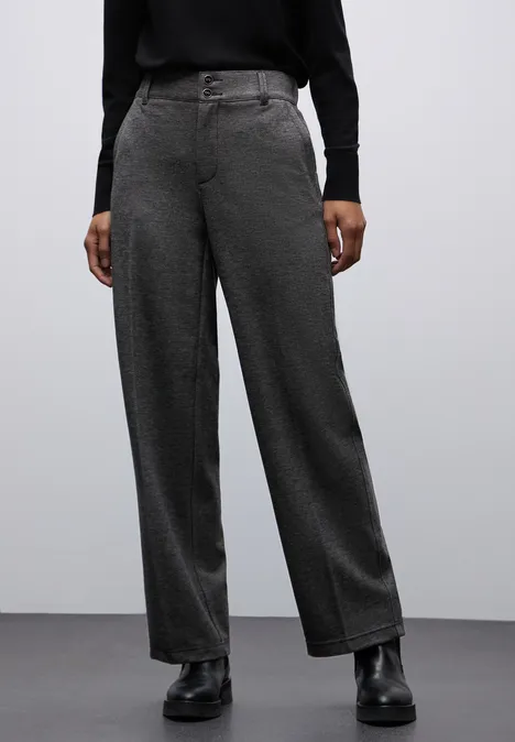 Straight Leg Hose Black