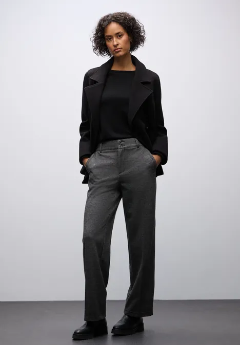 Straight Leg Hose Black