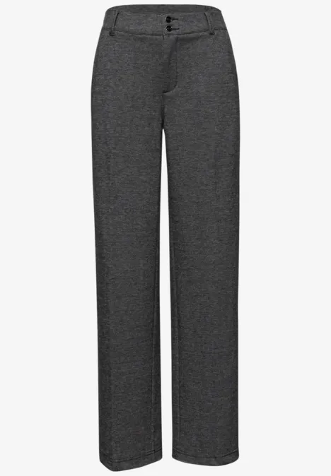 Straight Leg Melange Hose Black Straight Leg Melange Hose Black