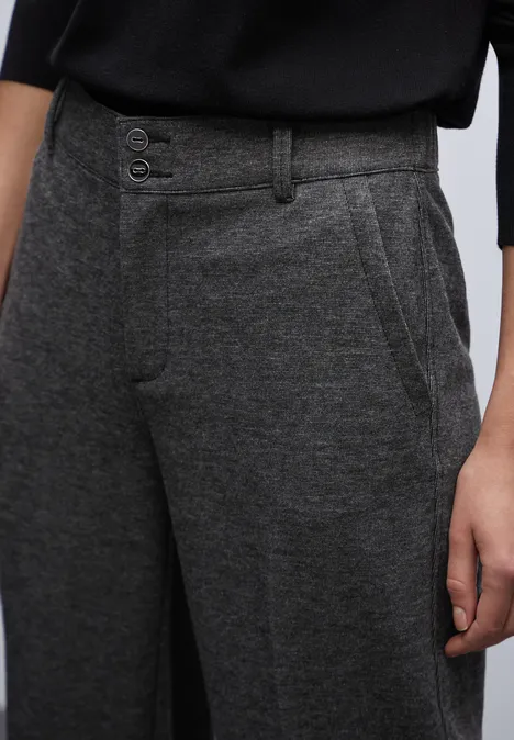 Straight Leg Melange Hose Black Straight Leg Melange Hose Black