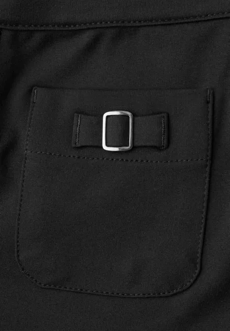Pantalon avec détail de boucle Black Pantalon avec détail de boucle Black