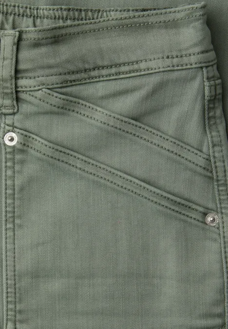 Cargo jeans Sage Green Washed Cargo jeans Sage Green Washed