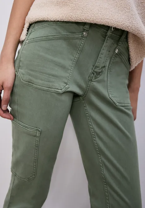 Cargo jeans Sage Green Washed Cargo jeans Sage Green Washed