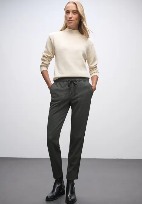 Hose mit Galonstreifen Black Hose mit Galonstreifen Black