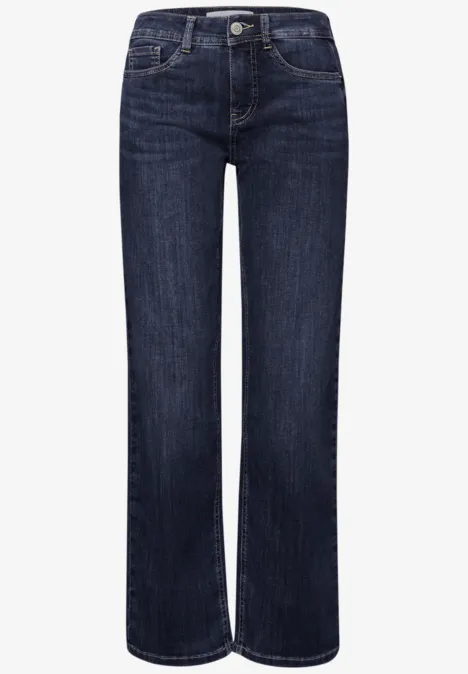 Jeans Straight Legs mid blue washed