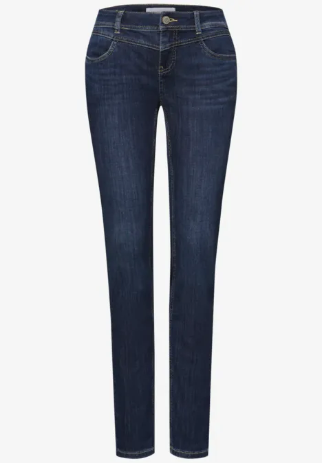 Slim Leg Jeans Dark Blue Wash Slim Leg Jeans Dark Blue Wash