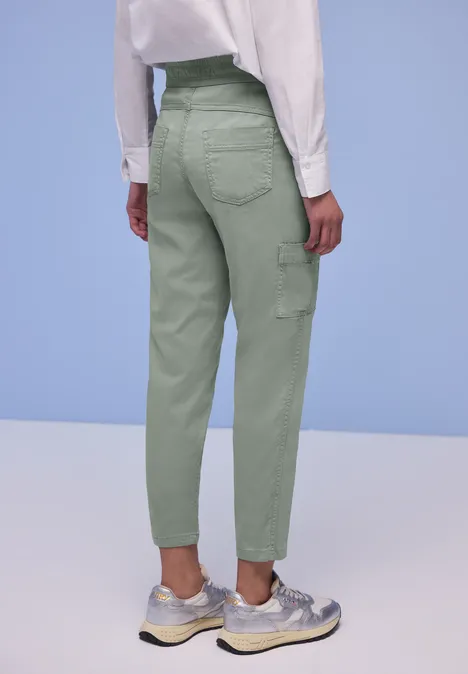 Joggpants cargo dark mint green