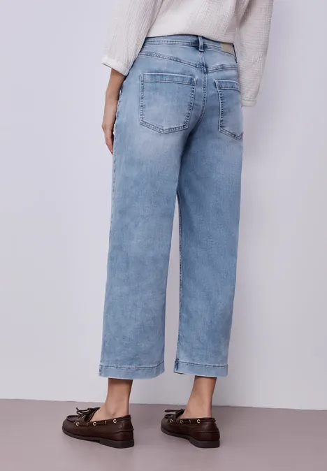 Wide Legs Jeans light blue wash