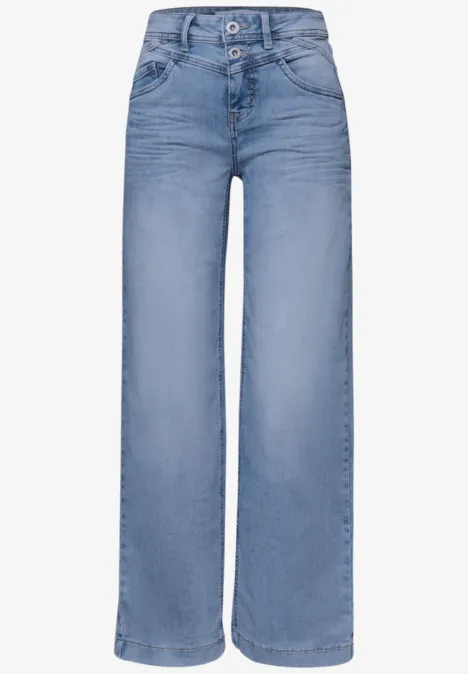 Wide Legs Jeans light blue wash