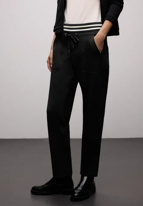 Loose Fit Hose Black