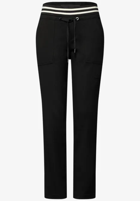 Loose Fit Hose Black