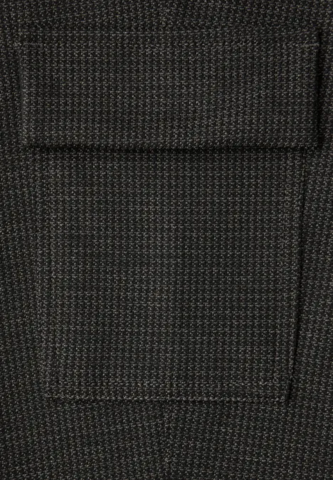 Pantalon Houndstooth Cargo rustic brown