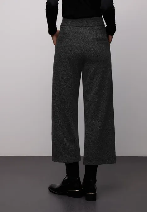 Culotte à motifs fins Black