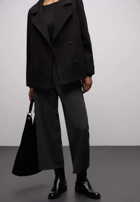 Culotte à motifs fins Black