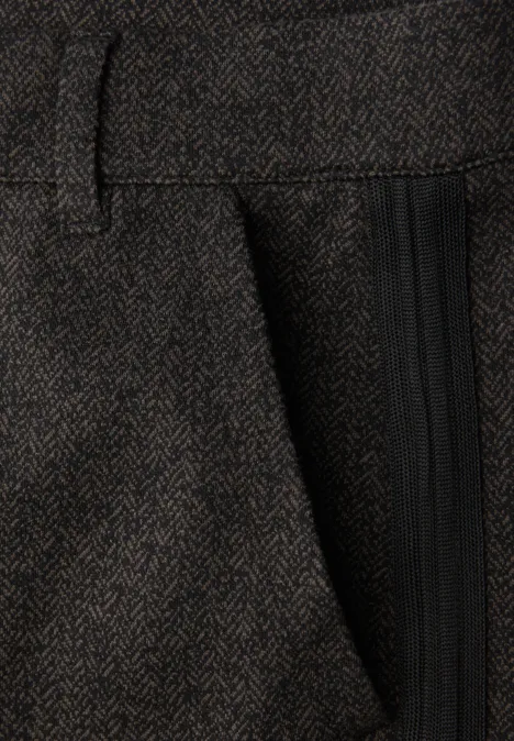 Straight Leg Hose Black