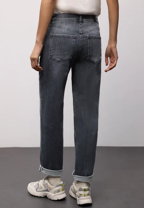 Straight Leg Jeans Steel Grey washed Straight Leg Jeans Steel Grey washed