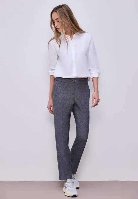 Pantalon Melange shadowed navy Pantalon Melange shadowed navy
