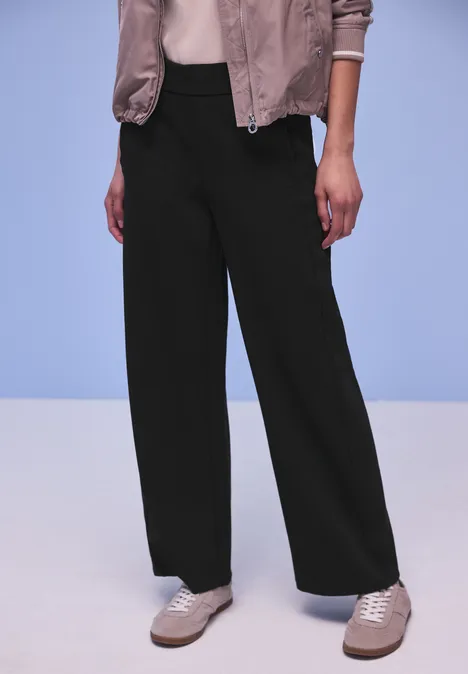Wide Legs pantalon Black