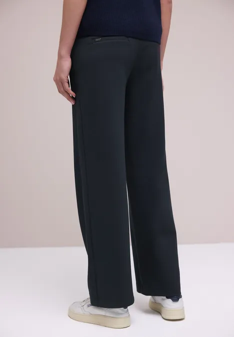 Wide Legs Pantalon shadowed navy