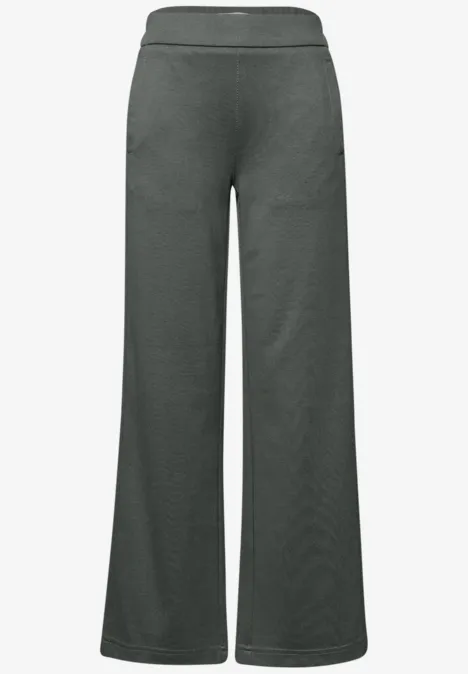 Wide Legs pantalon cilantro green