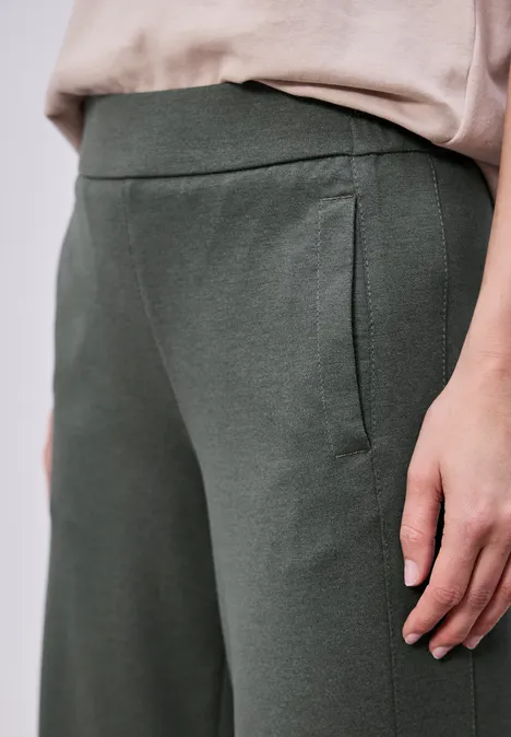 Wide Legs pantalon cilantro green