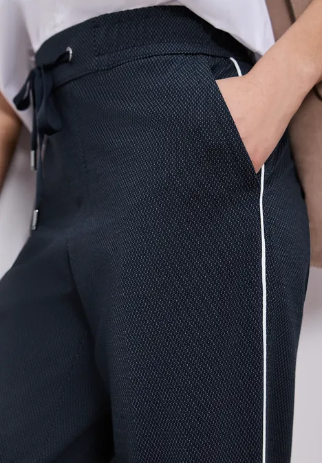 Slim Legs pantalon shadowed navy