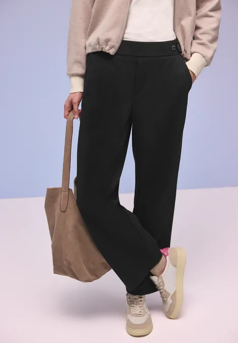 Pantalon Straight Legs Black
