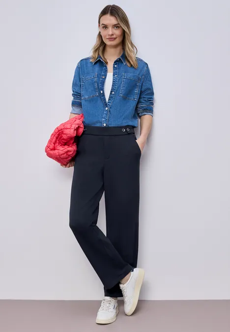 Pantalon Straight Legs shadowed navy Pantalon Straight Legs shadowed navy