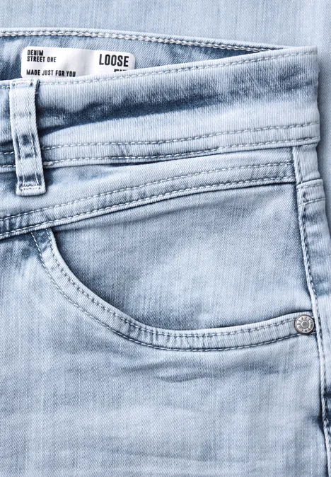 Wide Legs Jeans bleached random wash Wide Legs Jeans bleached random wash