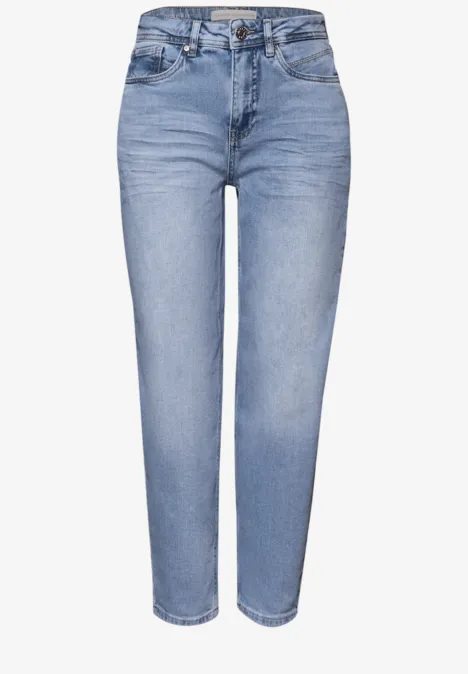 Jeans à jambes barrées authentic light blue