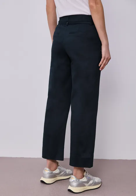 Pantalon Straight Legs avec détail de ceinture shadowed navy