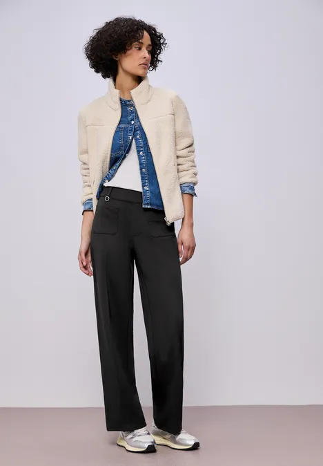 Pantalon Straight Legs Black