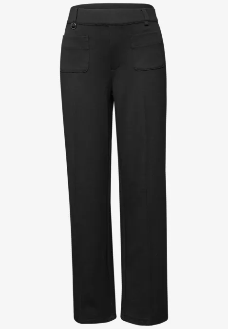 Pantalon Straight Legs Black