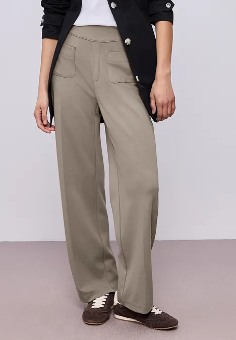 Pantalon Straight Legs dark beige