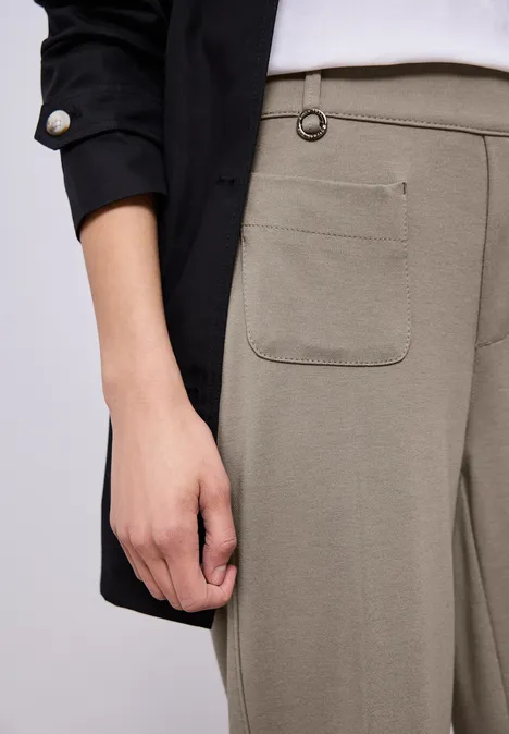 Pantalon Straight Legs dark beige